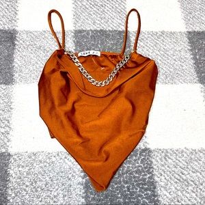 Brown Crop Top! 🤎